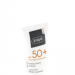 SPF 50+ Tinted Cream Natural Cream Normal Skin Dilated Capillaries (Ziaja)